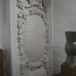 Grabstein von Pfarrer Caspar Rumpach