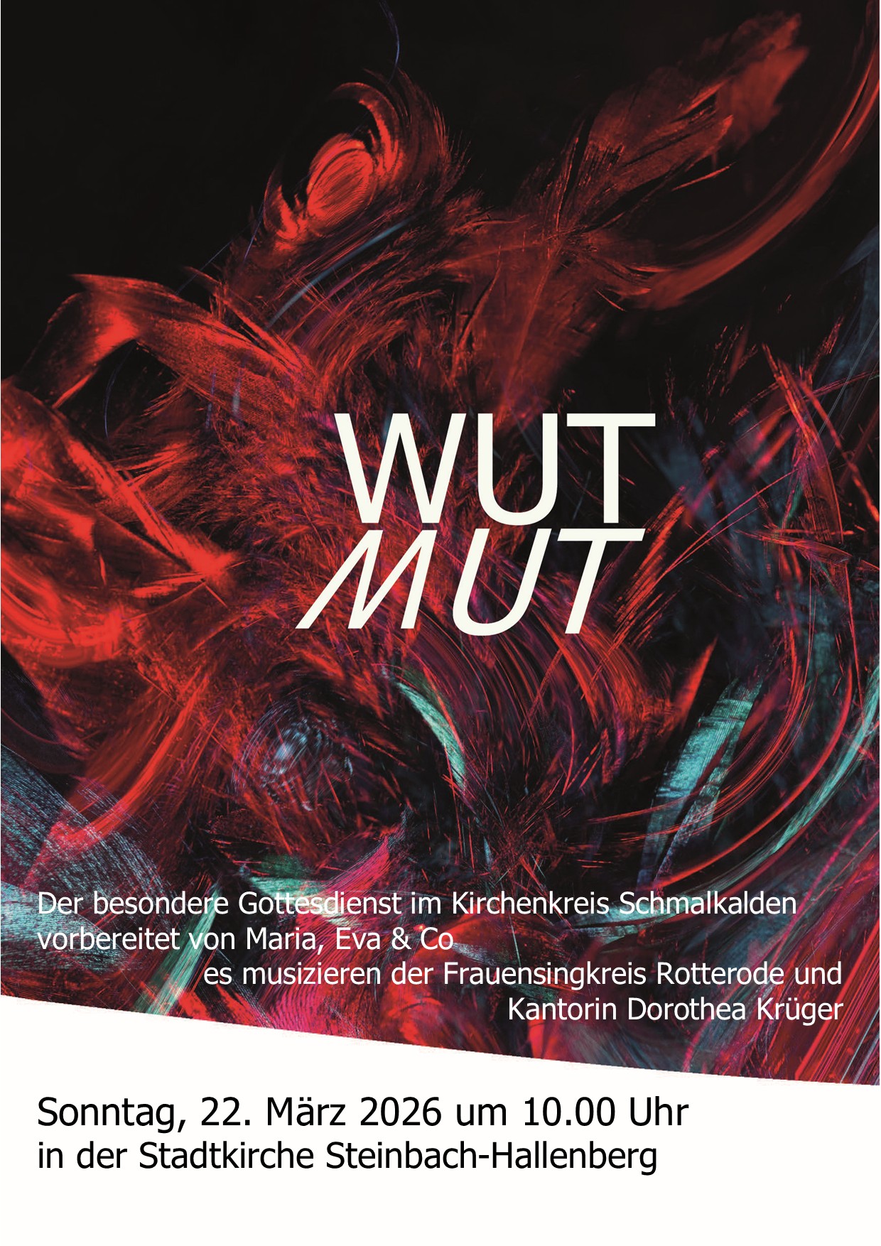 Frauengottesdienst am 22. März 2026 in der Stadtkirche Steinbach-Hallenberg