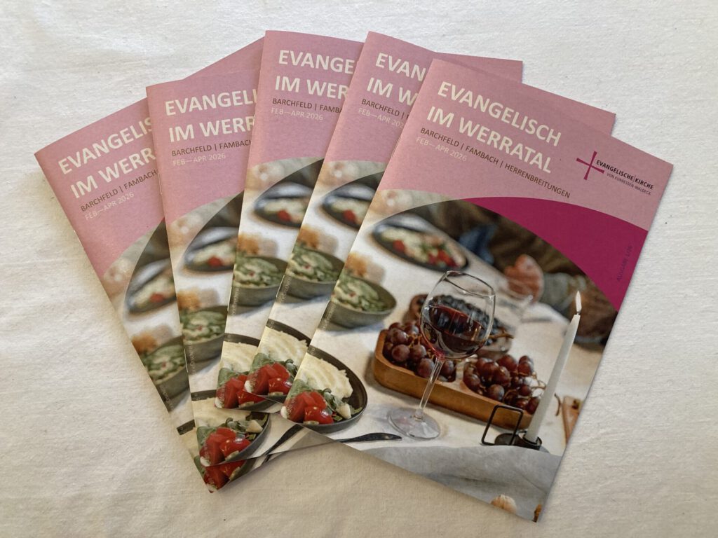 Gemeindebrief der Kirchgemeinden Barchfeld, Fambach und Herrenbreitungen von Februar bis April 2026